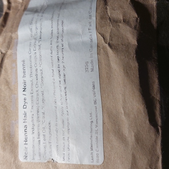 Lush Henna - Noir - Picture 3 of 3